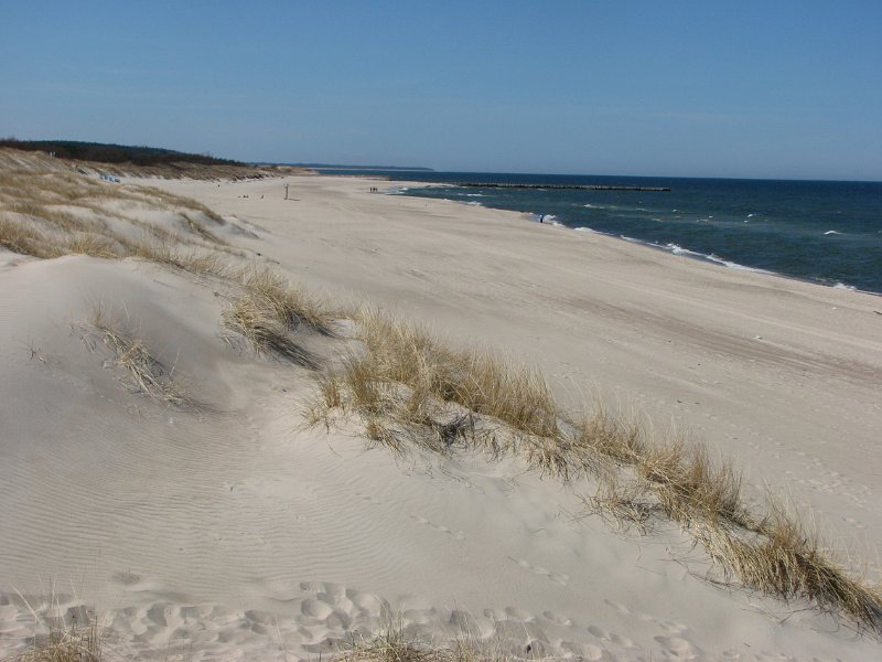 Plaża zachodnia za osiedlem na wydmie 4